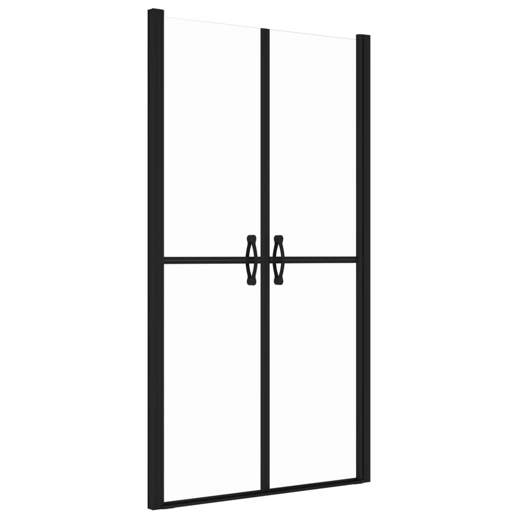 vidaXL Shower Door Clear ESG (38.6"-39.8")x74.8"