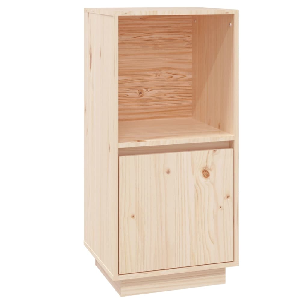 vidaXL Sideboard 15"x13.8"x31.5" Solid Wood Pine