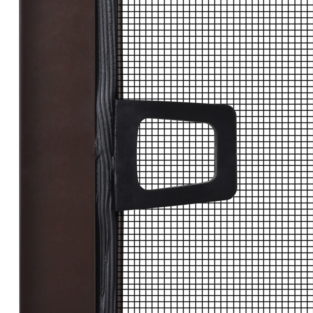 Brown Insect Screen for Windows 51.2"x59"