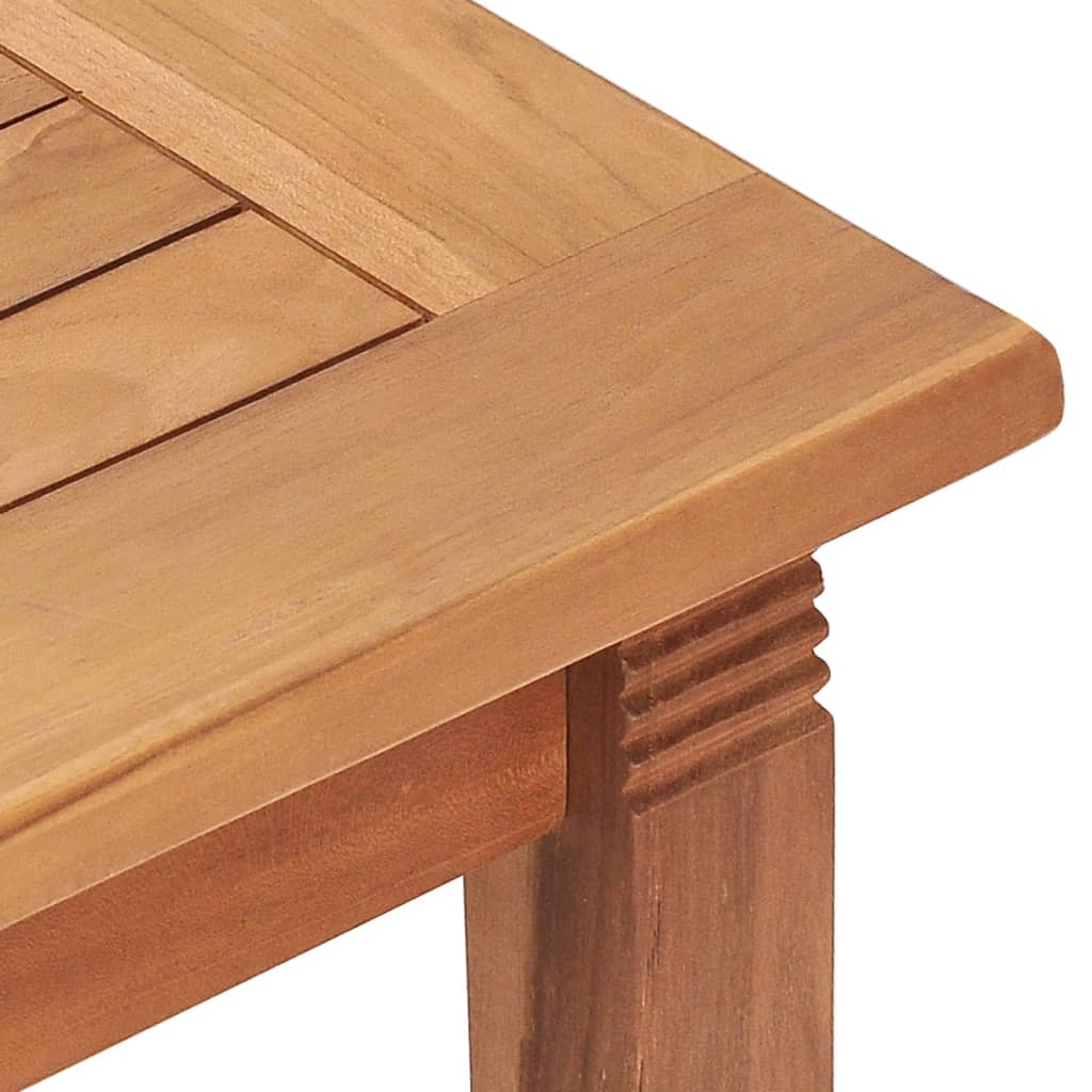 vidaXL 7 Piece Patio Dining Set with Cushions Solid Teak Wood
