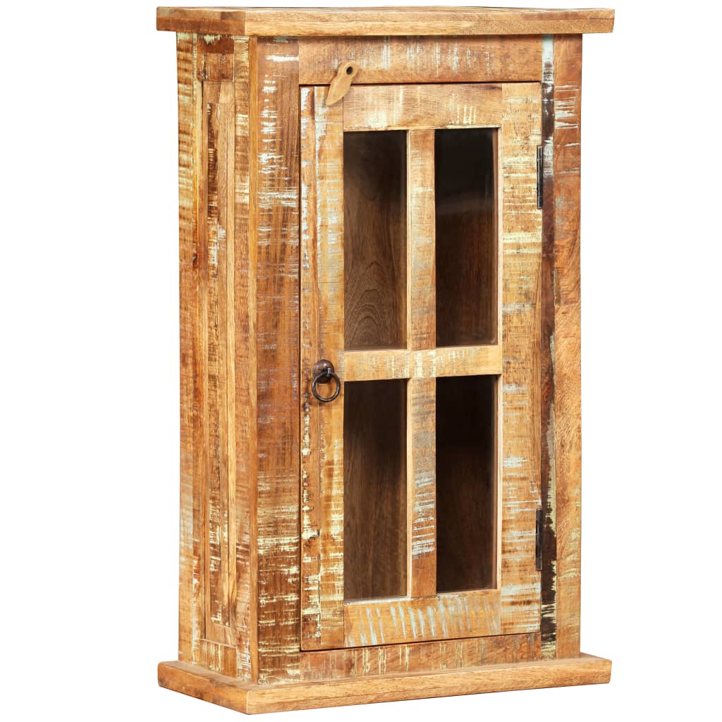 vidaXL Wall Cabinet Solid Reclaimed Wood 17.3"x8.3"x28.3"