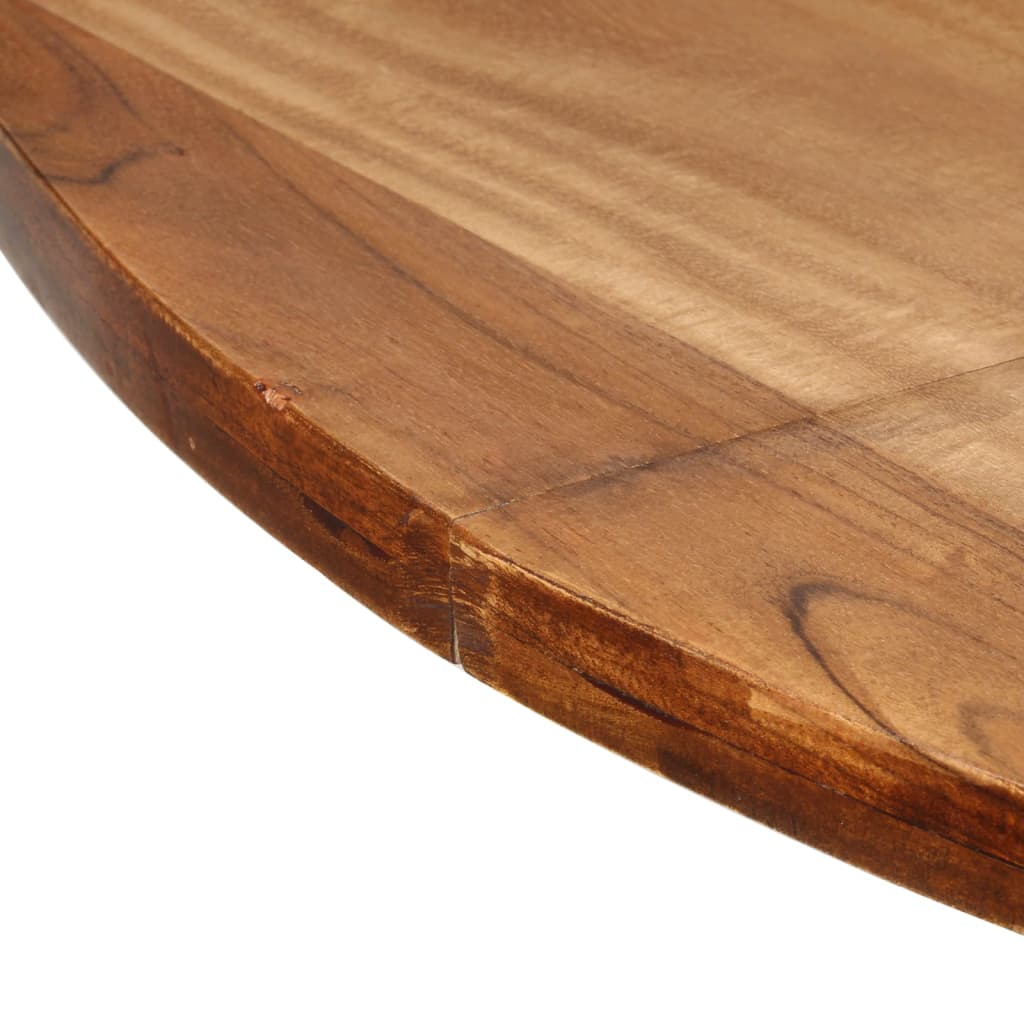 vidaXL Dining Table Round 68.9"x29.5" Acacia Wood with Honey Finish