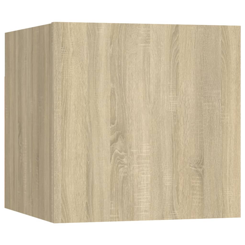vidaXL 5 Piece TV Stand Sets Sonoma Oak Engineered Wood