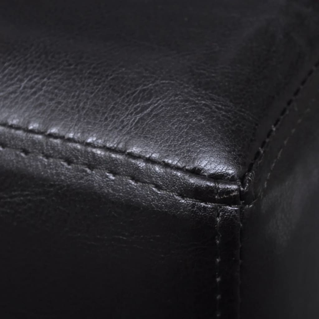 vidaXL Sofa Bench Artificial Leather Dark Brown