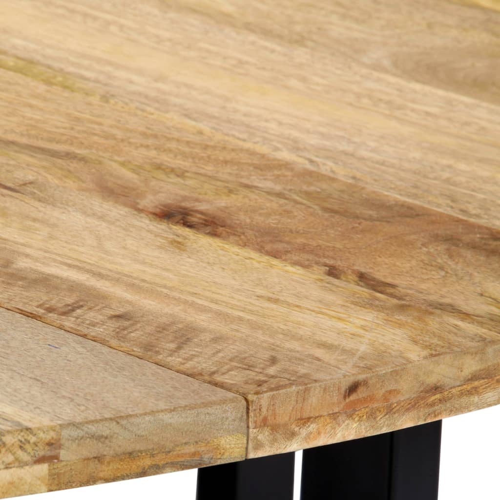 vidaXL Dining Table 47.2"x28.7" Solid Mango Wood