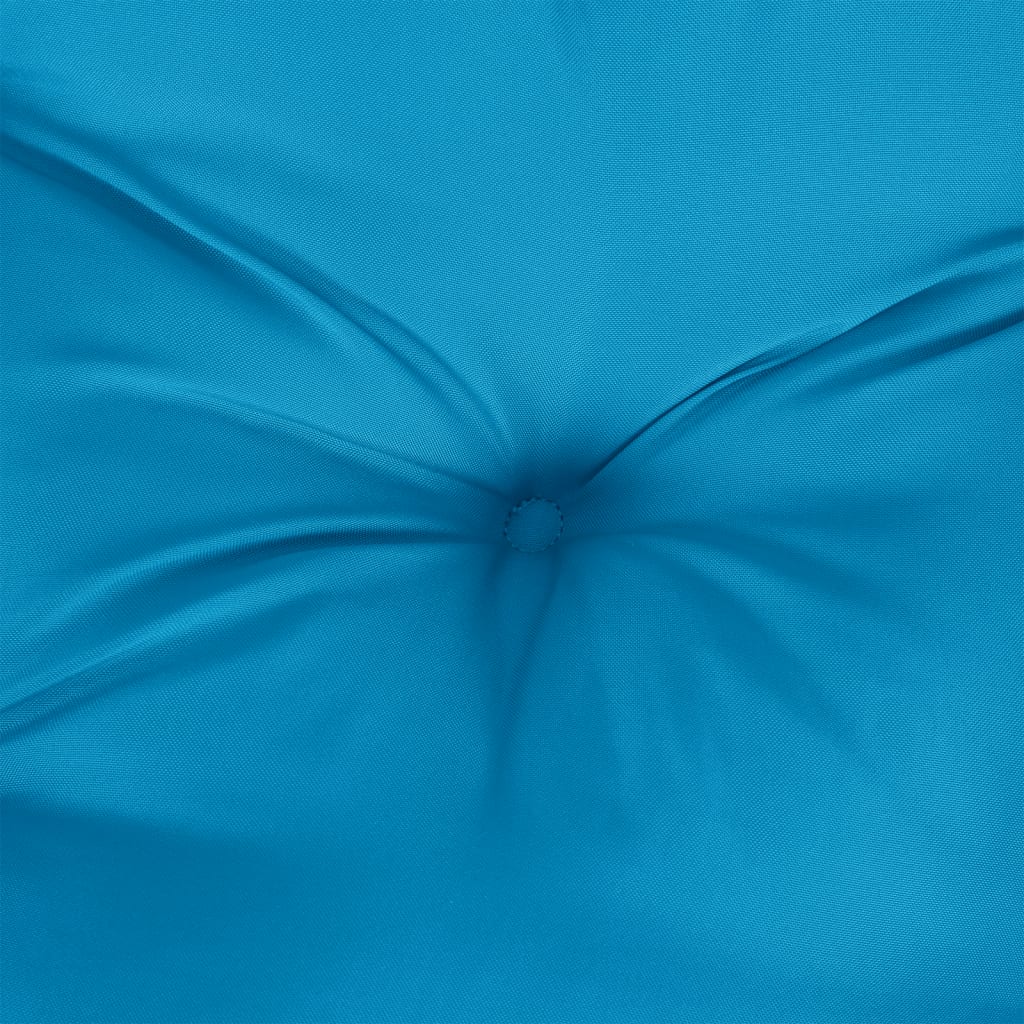 vidaXL Pallet Cushion Blue 47.2"x31.5"x4.7" Fabric