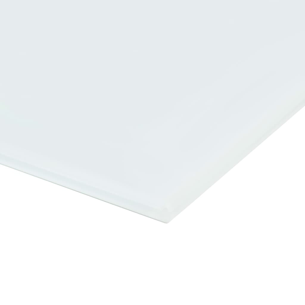 vidaXL Wall Mounted Magnetic Whiteboard Glass 31.5"x23.6"