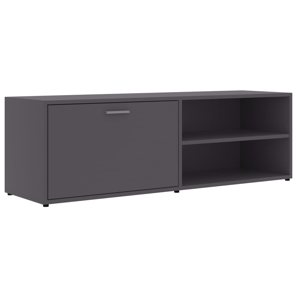 vidaXL TV Cabinet Gray 47.2"x13.4"x14.6" Engineered Wood