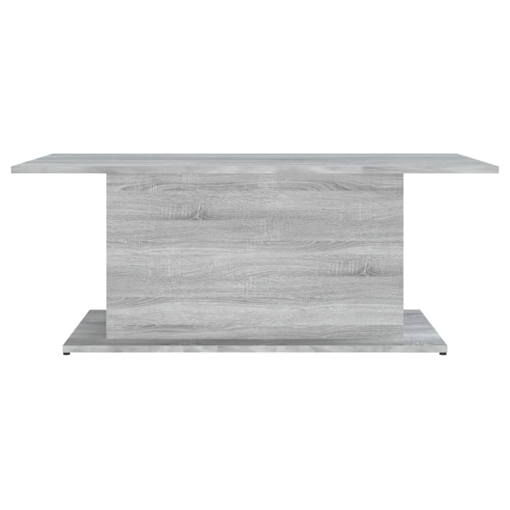 vidaXL Coffee Table Gray Sonoma 40.2"x21.9"x15.7" Engineered Wood