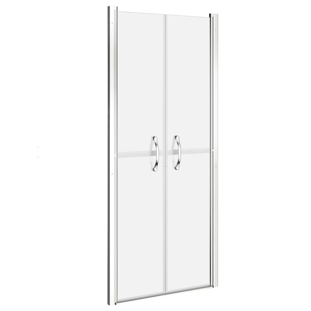 vidaXL Shower Door Frosted ESG 37.8"x74.8"