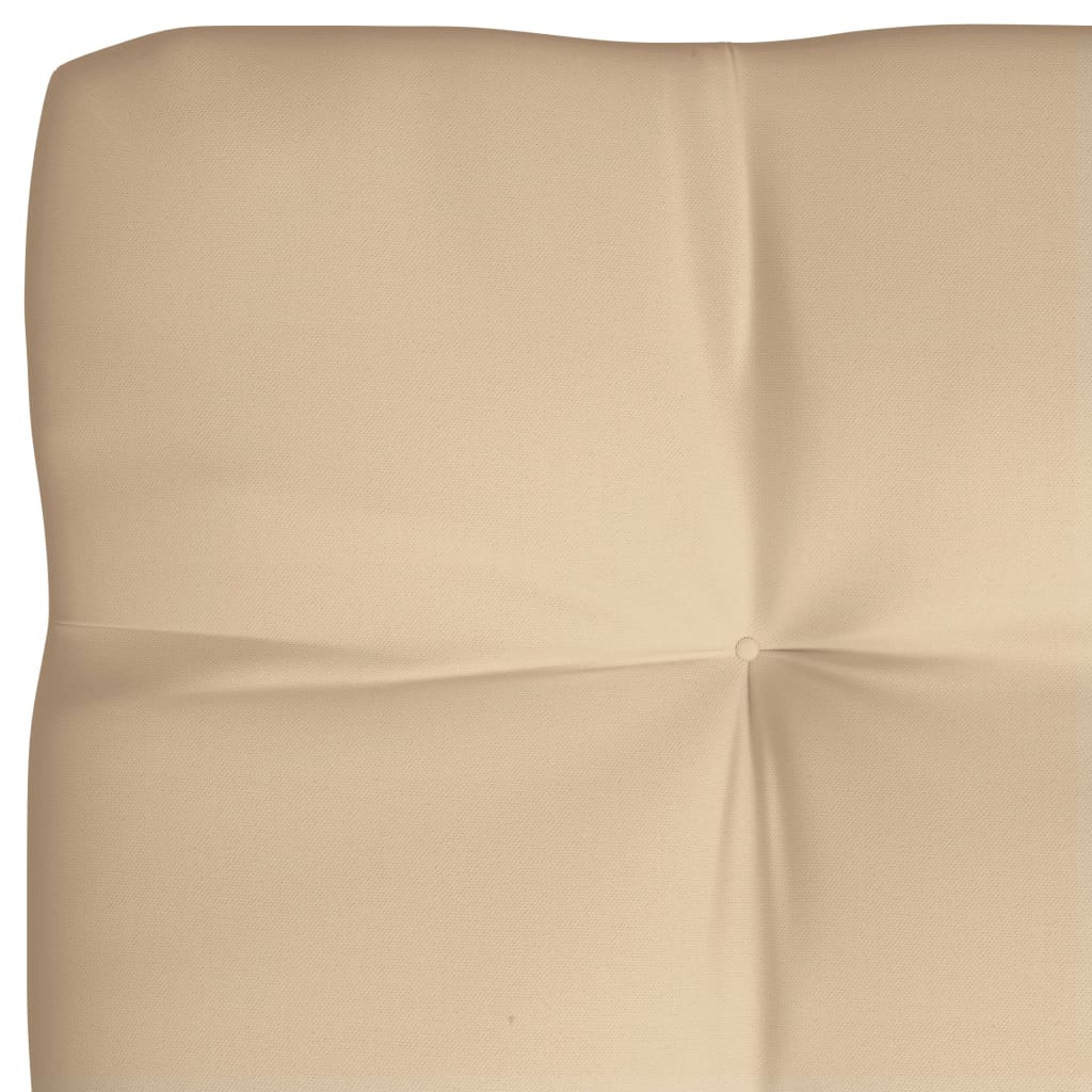 vidaXL Pallet Sofa Cushions 7 pcs Beige