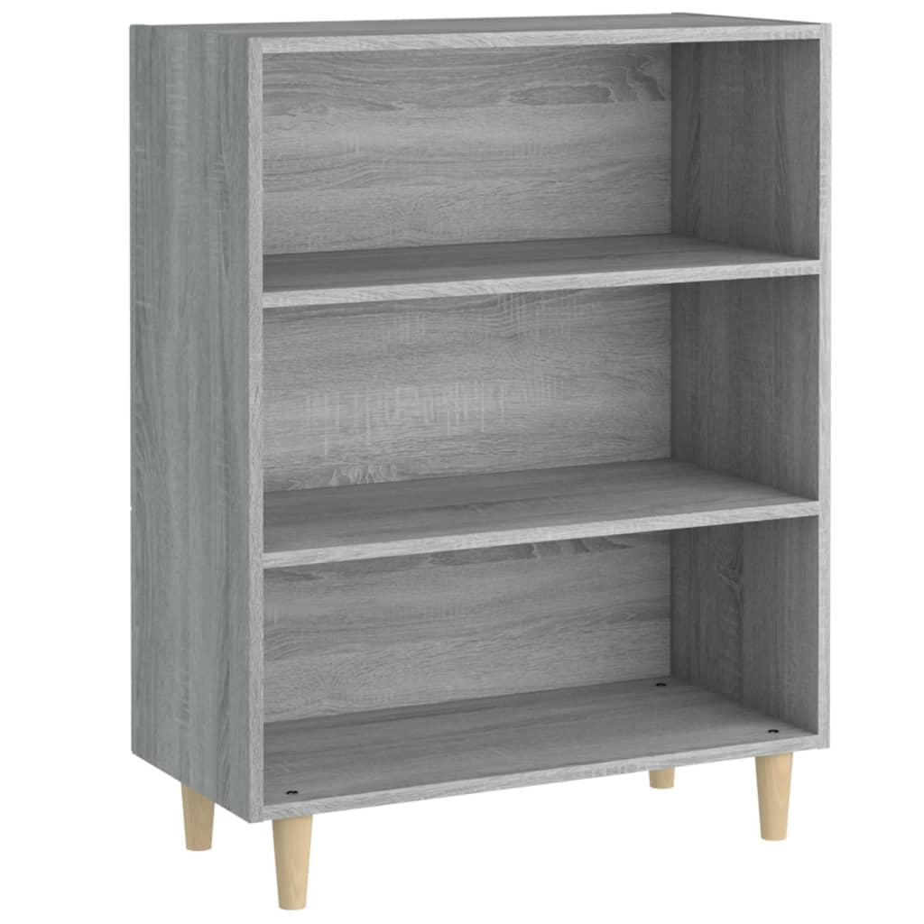 vidaXL Sideboard Gray Sonoma 27.4"x12.8"x35.4" Engineered Wood