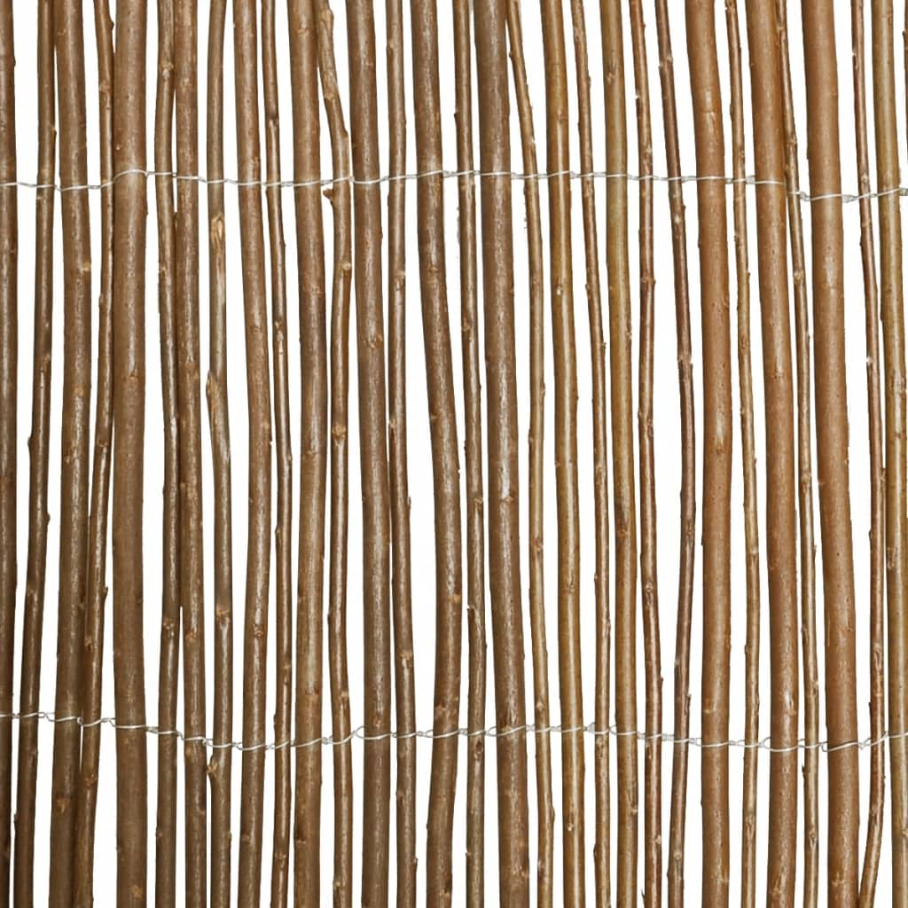 vidaXL Willow Fence 3' 3" x 16' 4"