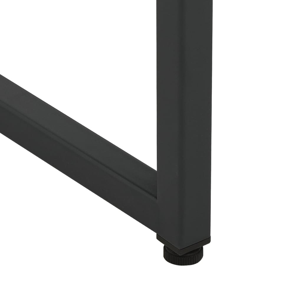 vidaXL Highboard Black 31.5"x13.8"x53.1" Steel