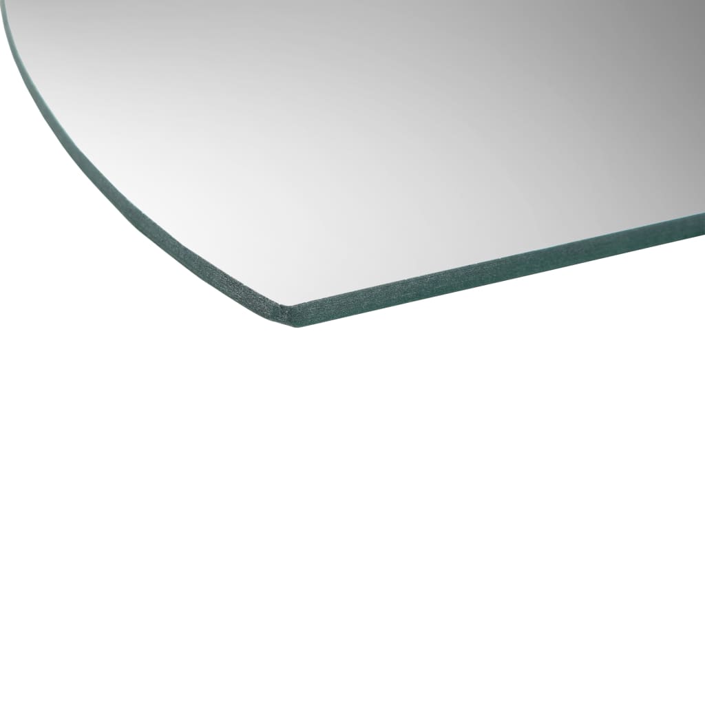 vidaXL Wall Mirrors 8 pcs 7.9"x7.9" Wave Glass