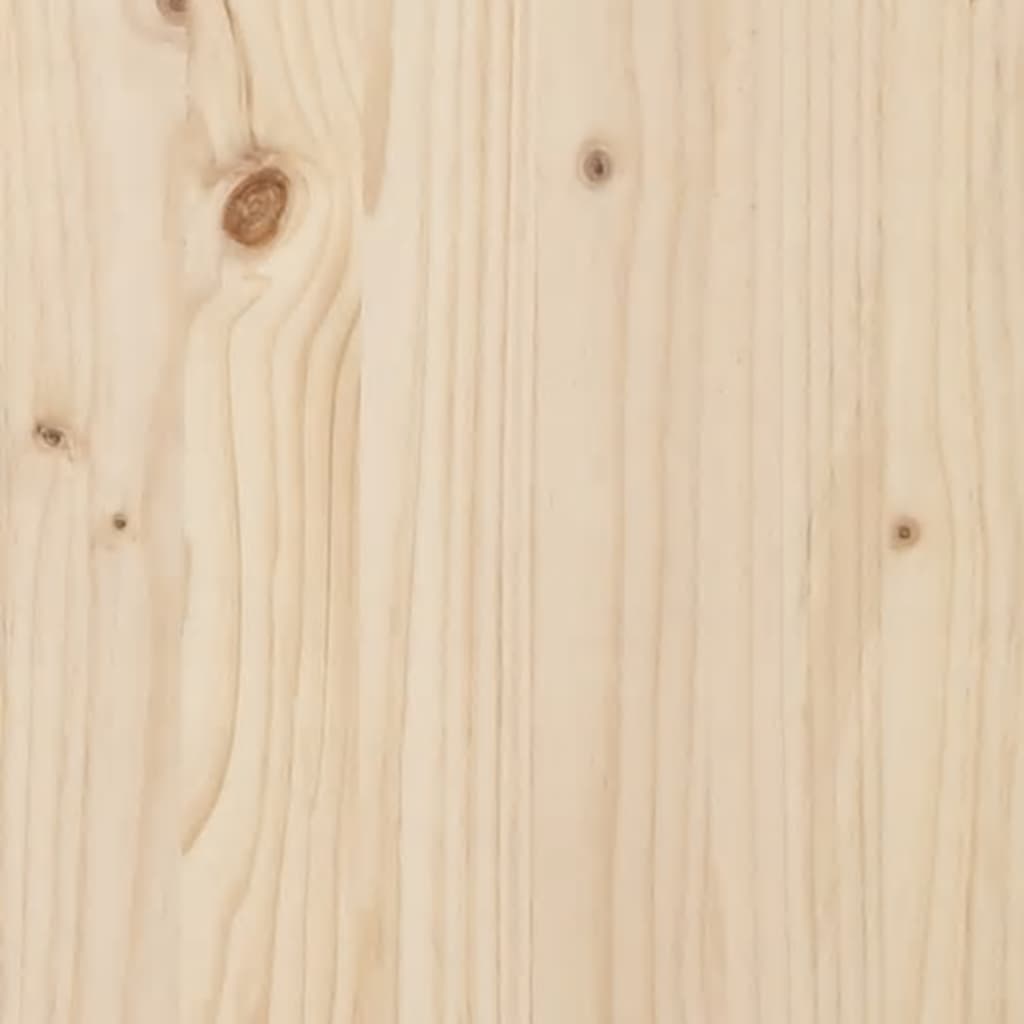 vidaXL Garden Planter 78.7"x19.7"x19.7" Solid Wood Pine