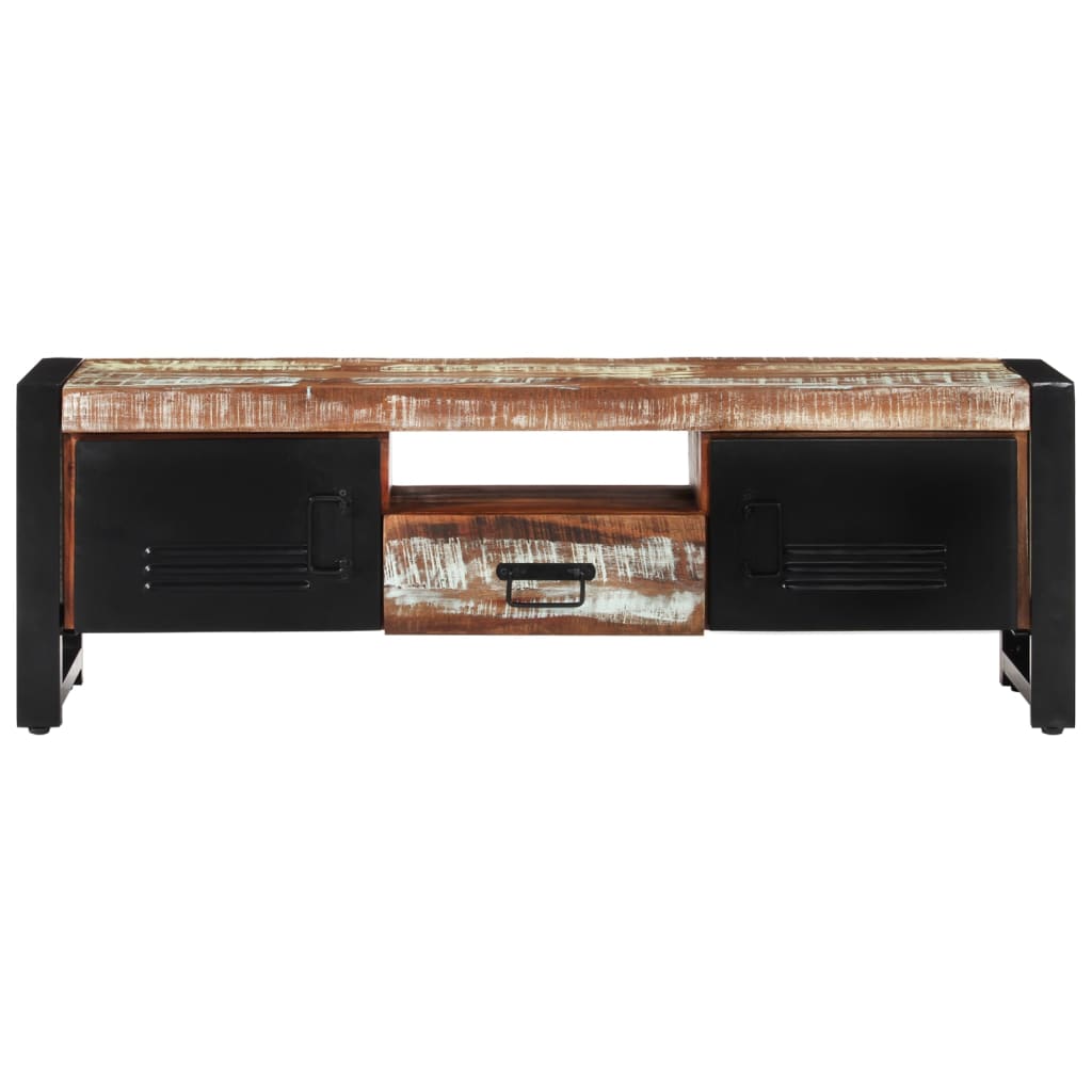 vidaXL TV Cabinet 47.2"x11.8"x15.7" Solid Wood Reclaimed