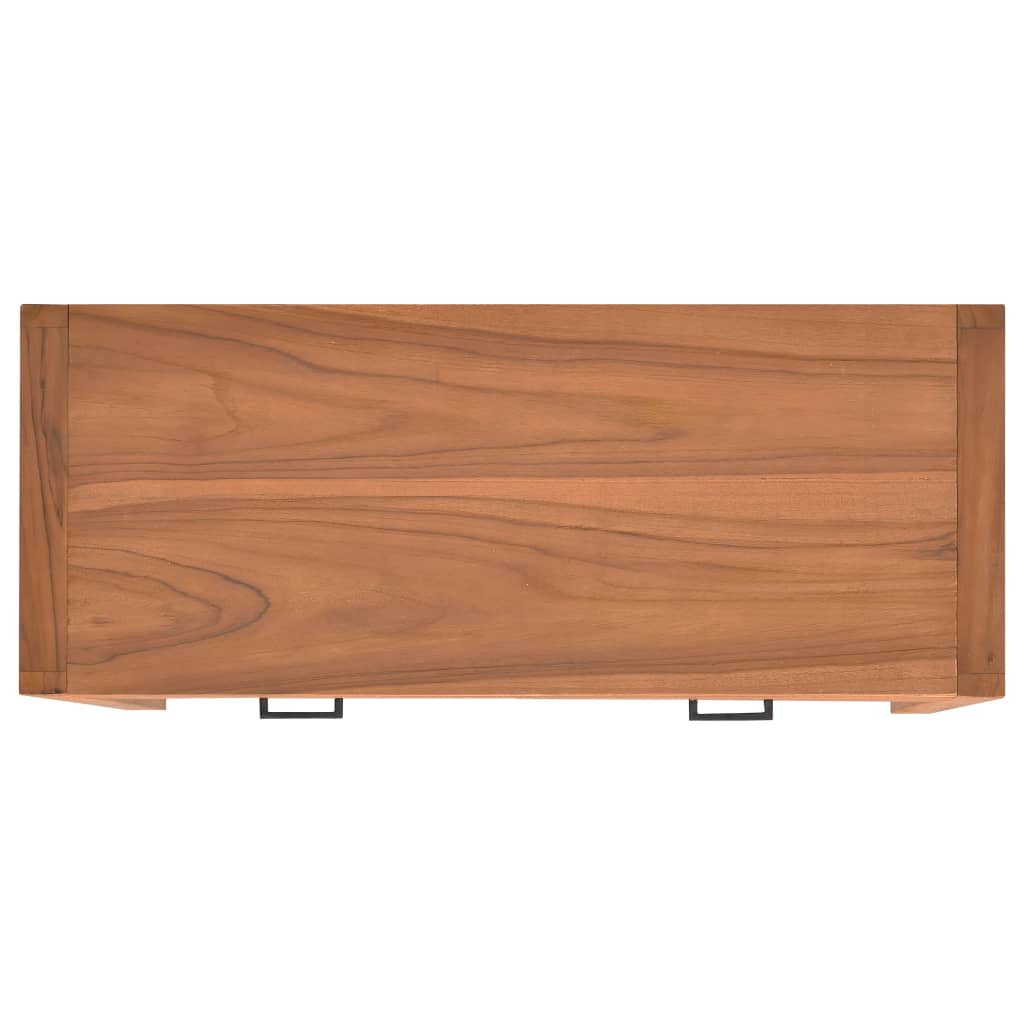 vidaXL TV Cabinet 39.4"x15.7"x17.7" Recycled Teak Wood