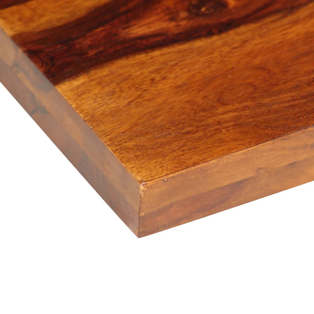 vidaXL Serving Tray Solid Sheesham Wood 19.7"x19.7"