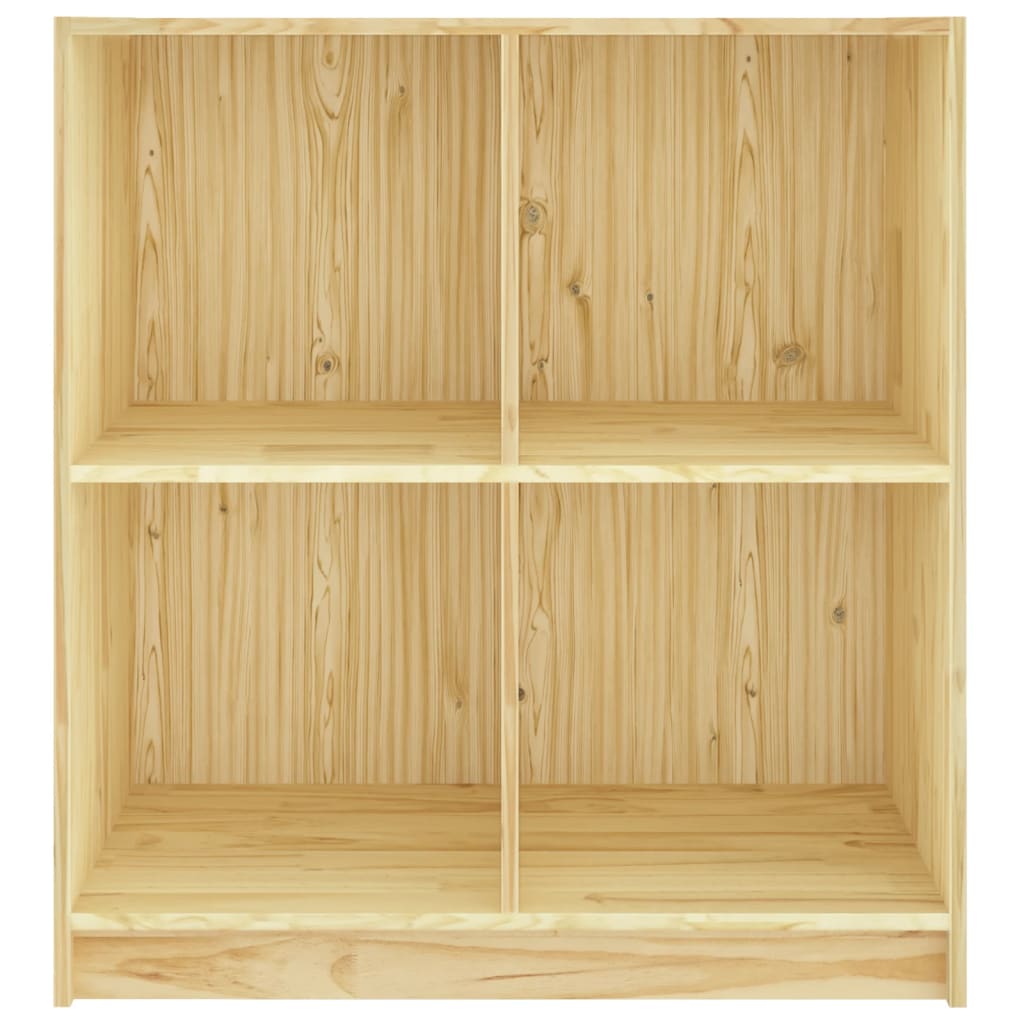 vidaXL Sideboard 27.6"x13"x29.9" Solid Wood Pine
