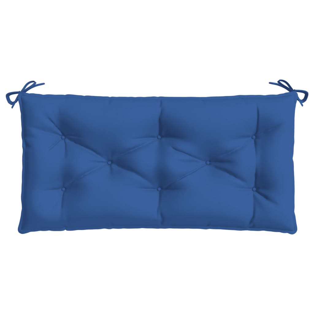 vidaXL Garden Bench Cushions 2pcs Blue 39.4"x19.7"x2.8" Oxford Fabric