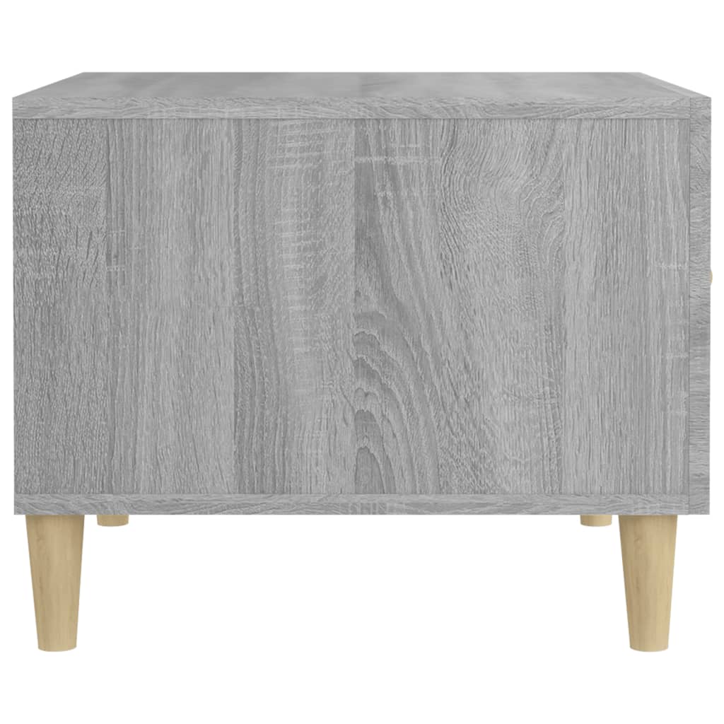 vidaXL Coffee Tables 2 pcs Gray Sonoma 19.7"x19.7"x15.7" Engineered Wood