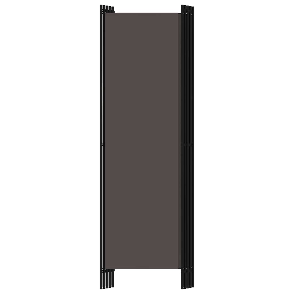 vidaXL 5-Panel Room Divider Anthracite 98.4"x70.9"