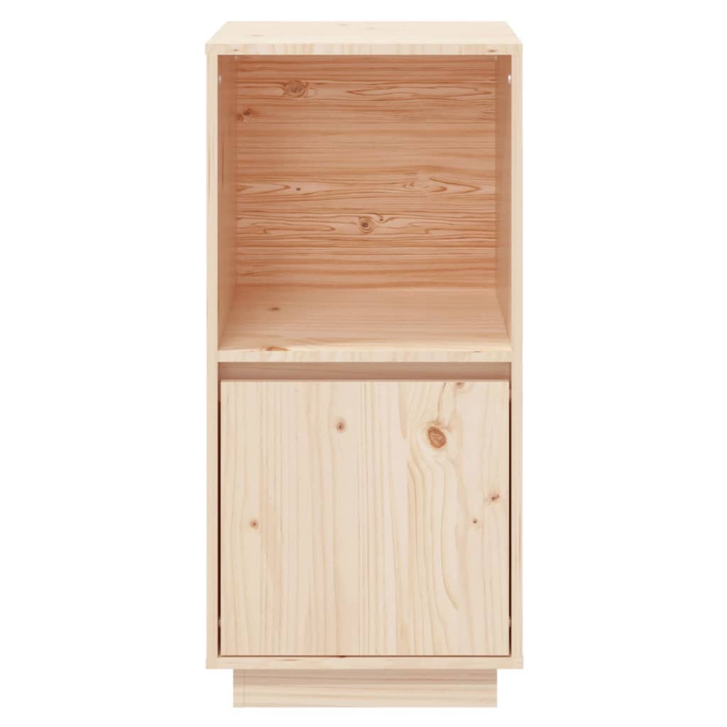 vidaXL Sideboard 15"x13.8"x31.5" Solid Wood Pine