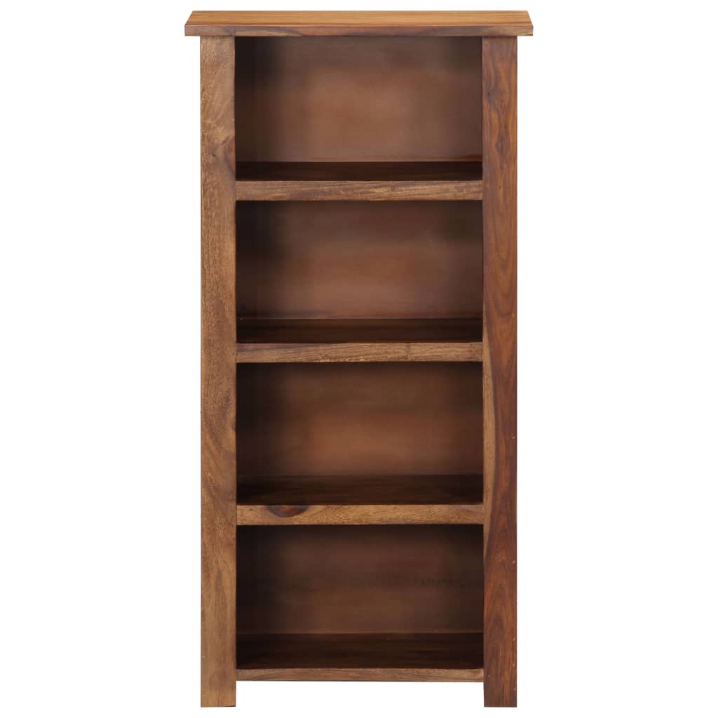 vidaXL Bookshelf 19.6"x11.8"x39.3" Solid Sheesham Wood