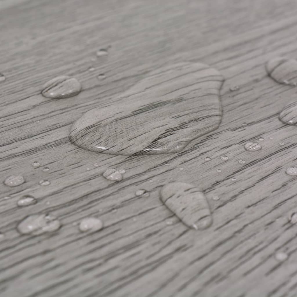 vidaXL Self-adhesive PVC Flooring Planks 54 ft² 0.08" Dark Gray