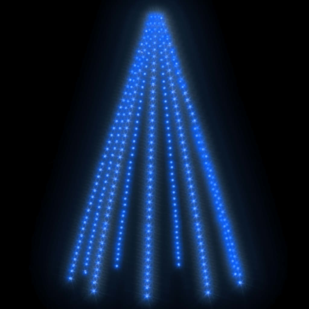 vidaXL Christmas Tree Net Lights with 400 LEDs Blue 157.5"