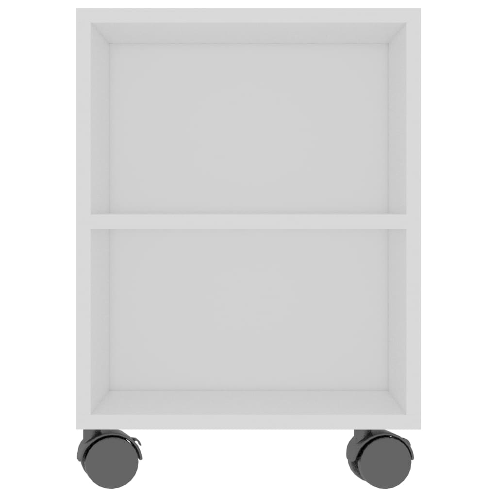 vidaXL TV Cabinet White 47.2"x13.8"x18.9" Engineered Wood