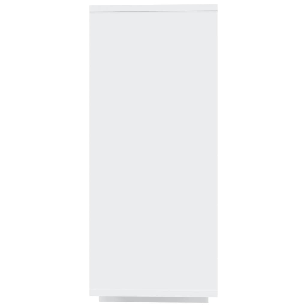 vidaXL Sideboard White 47.2"x11.8"x29.5" Engineered Wood