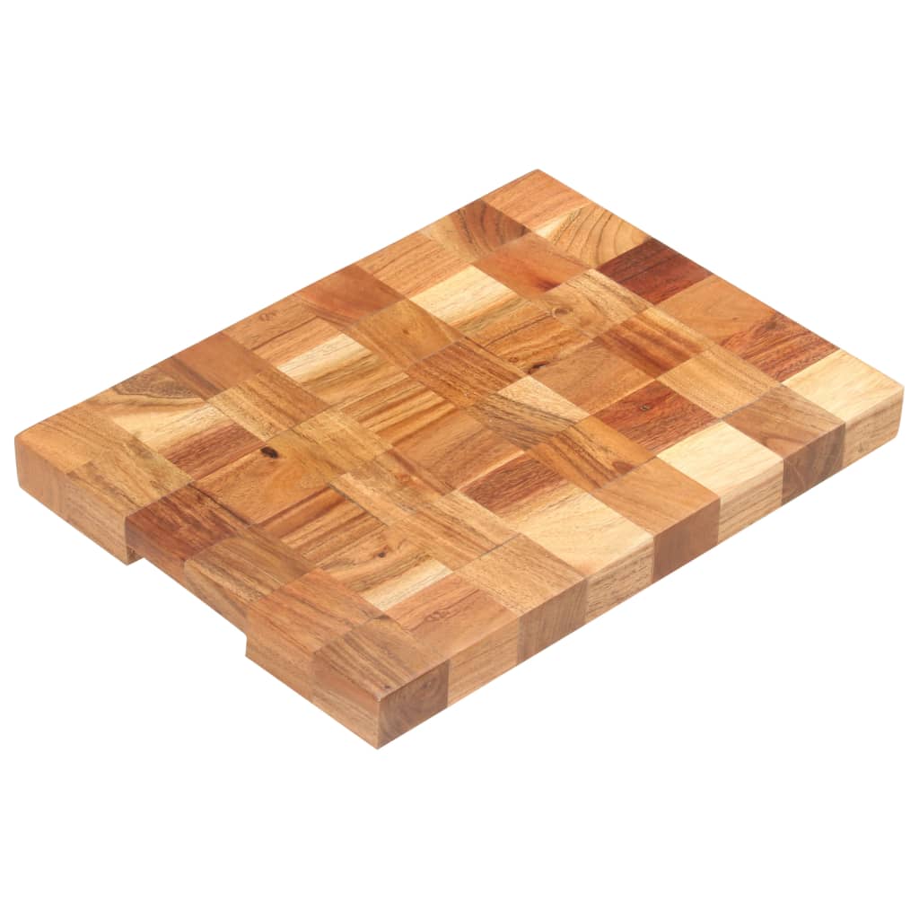 vidaXL Chopping Board 15.7"x11.8"x1.5" Solid Wood Acacia