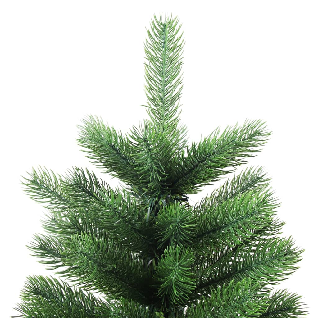 vidaXL Artificial Christmas Tree with LEDs&Ball Set 35.4" Green
