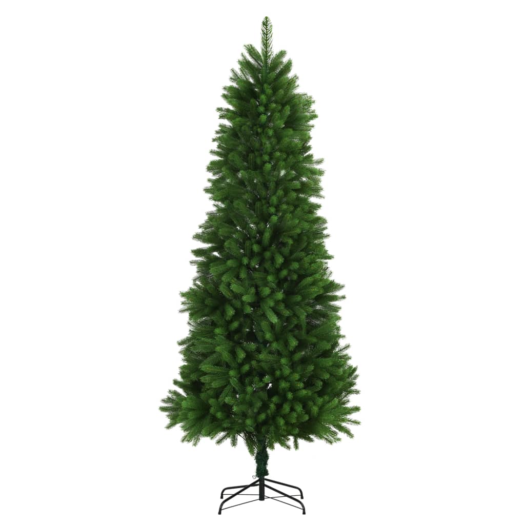 vidaXL Artificial Christmas Tree Lifelike Needles 8 ft Green