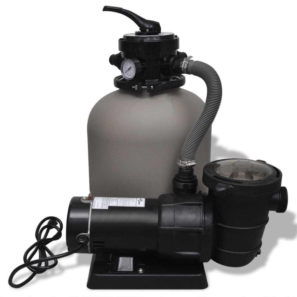 vidaXL Sand Filter Pump 600 W 4490 gal/h