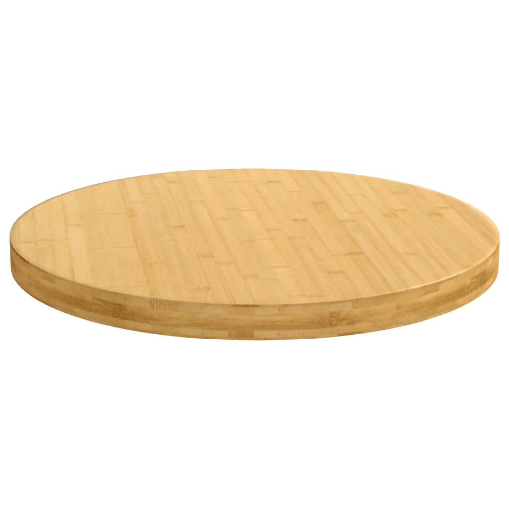 vidaXL Table Top Ø31.5"x1.6" Bamboo