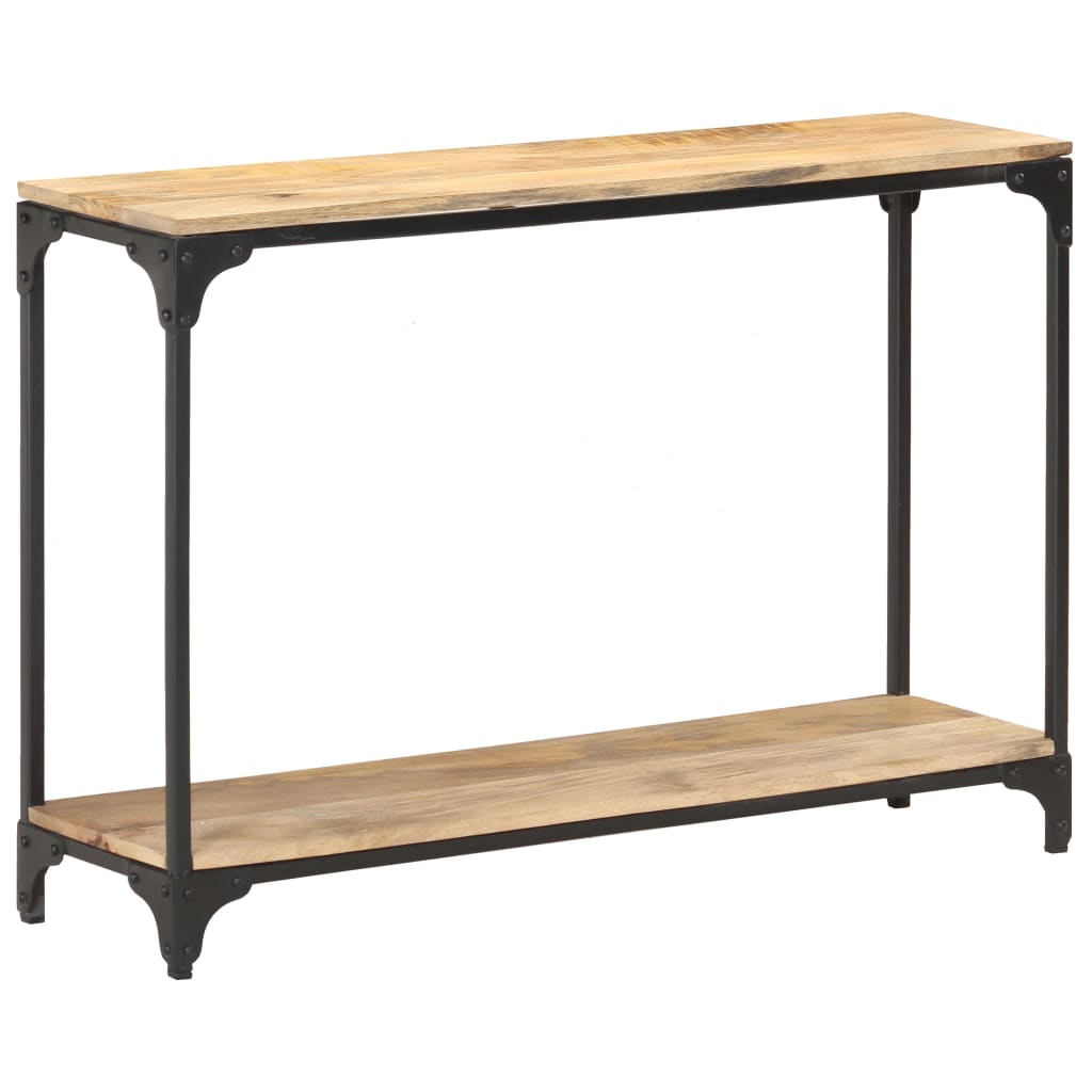 vidaXL Console Table 43.3"x11.8"x29.5" Solid Mango Wood