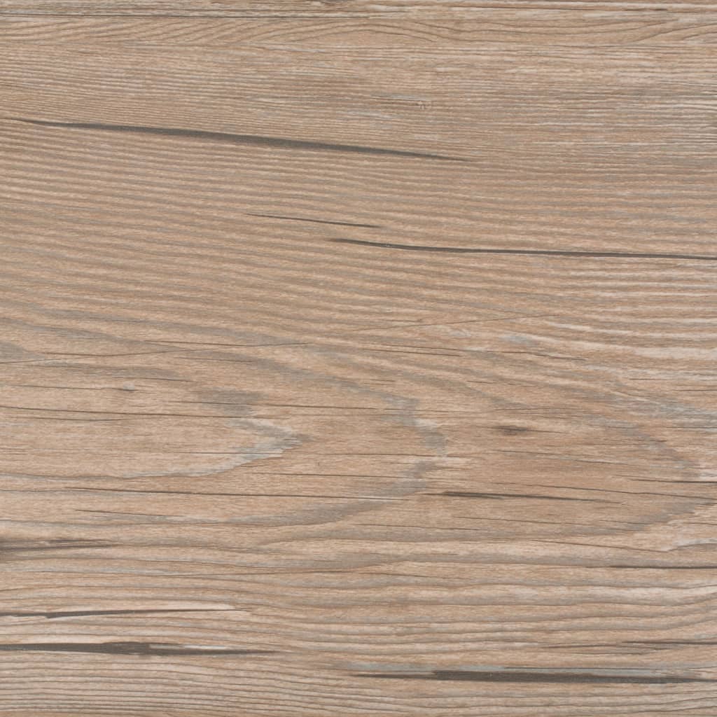 vidaXL Self-adhesive PVC Flooring Planks 54 ft² 0.08" Oak Brown