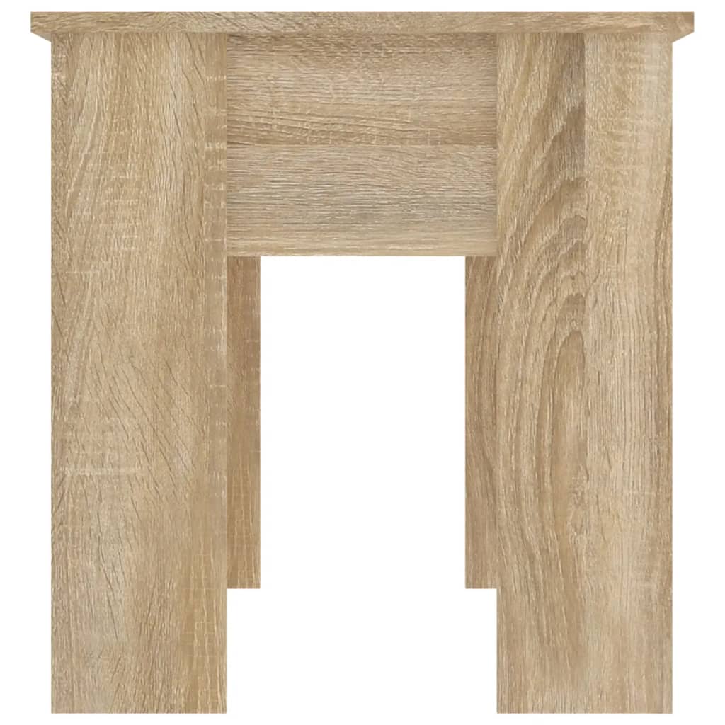 vidaXL Coffee Table Sonoma Oak 39.8"x19.3"x20.5" Engineered Wood