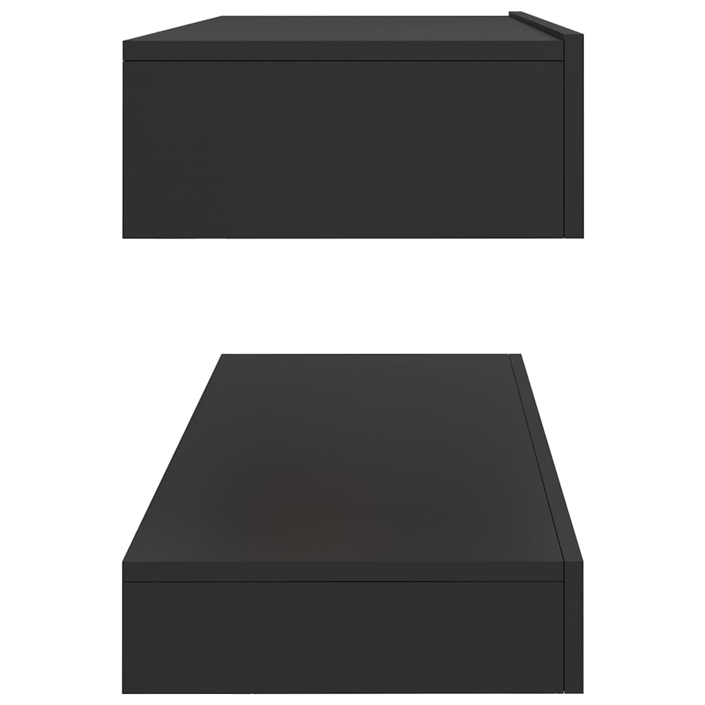 vidaXL TV Cabinet with LED Lights Gray 47.2"x13.8"