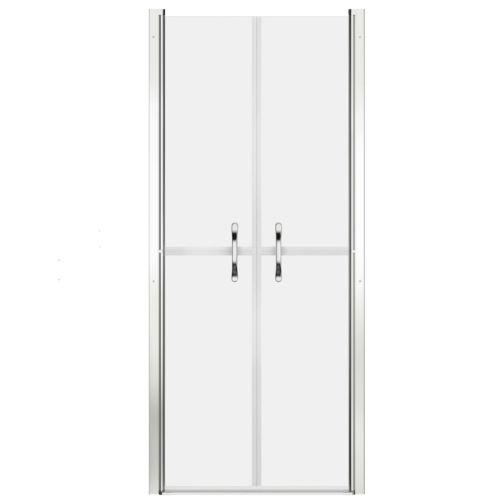 vidaXL Shower Door Frosted ESG 35.8"x74.8"