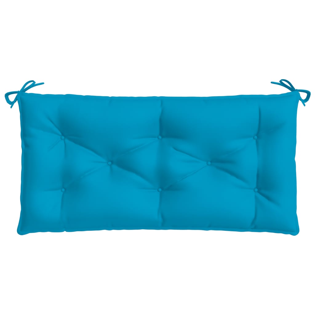 vidaXL Garden Bench Cushion Light Blue 43.3"x19.7"x2.8" Oxford Fabric