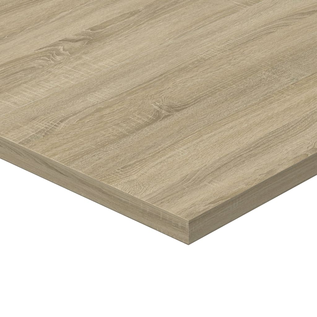 vidaXL Bookshelf Boards 4 pcs Sonoma Oak 15.7"x15.7"x0.6" Engineered Wood
