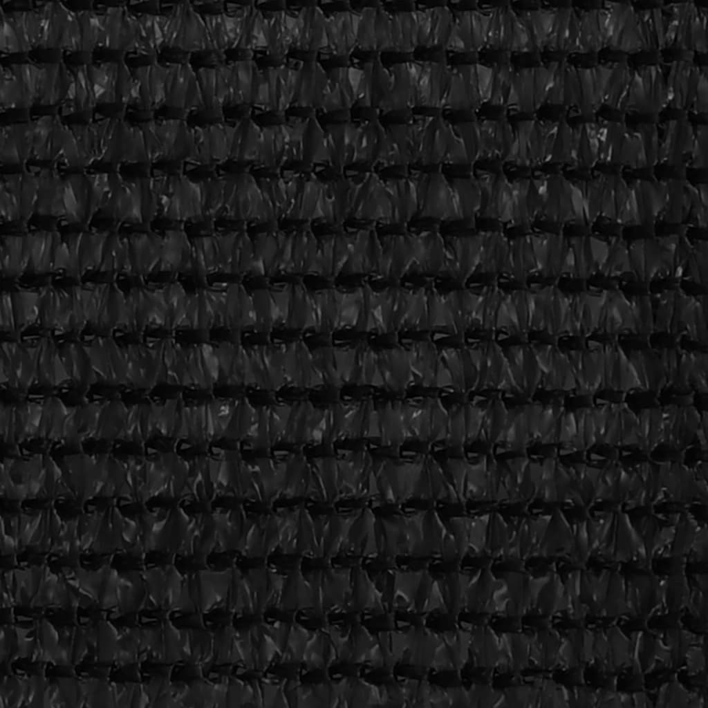 vidaXL Outdoor Roller Blind 63"x90.6" Black