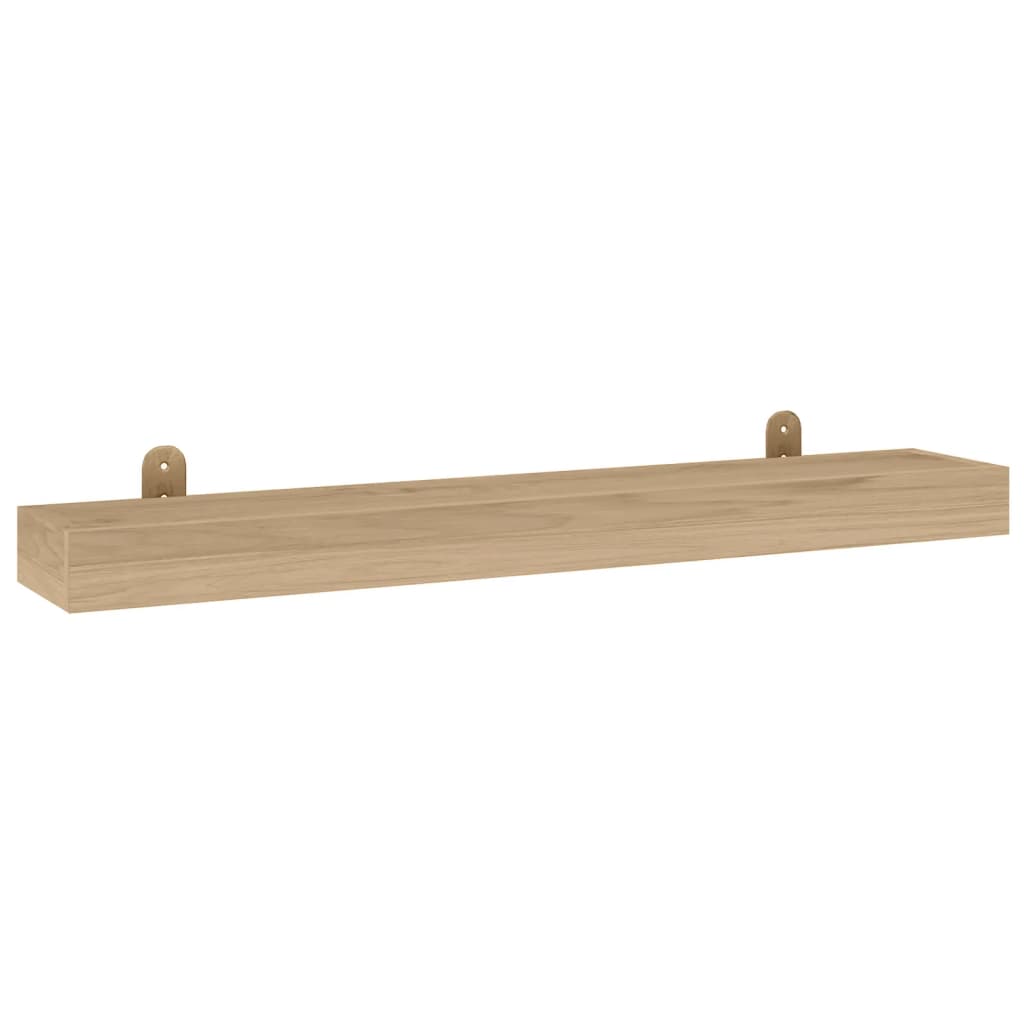 vidaXL Wall Shelves 2 pcs 35.4"x5.9"x1.6" Solid Wood Teak
