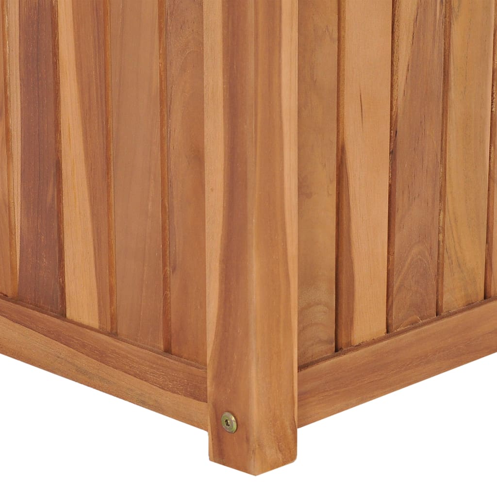 vidaXL Raised Bed 15.7"x15.7"x15.7" Solid Wood Teak