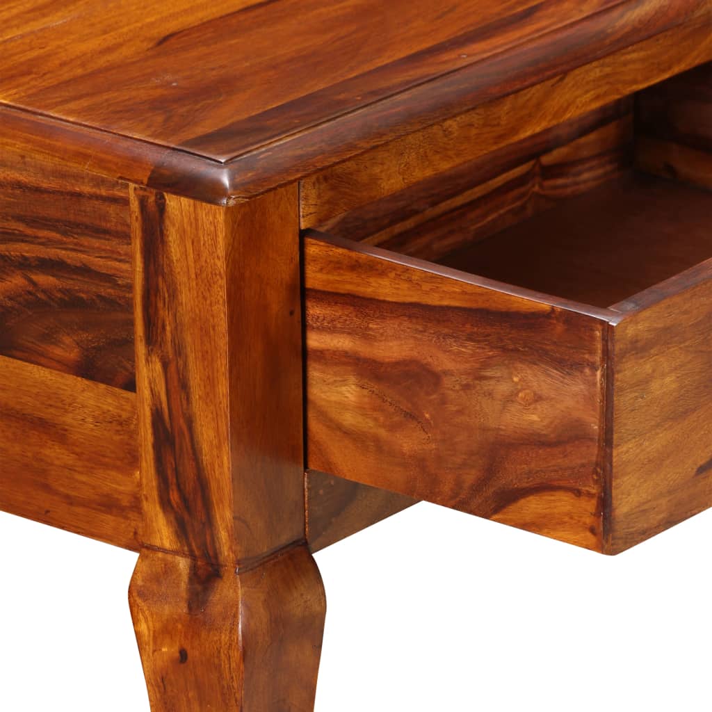 vidaXL Console Table Solid Sheesham Wood 35.4"x12.6"x29.9"