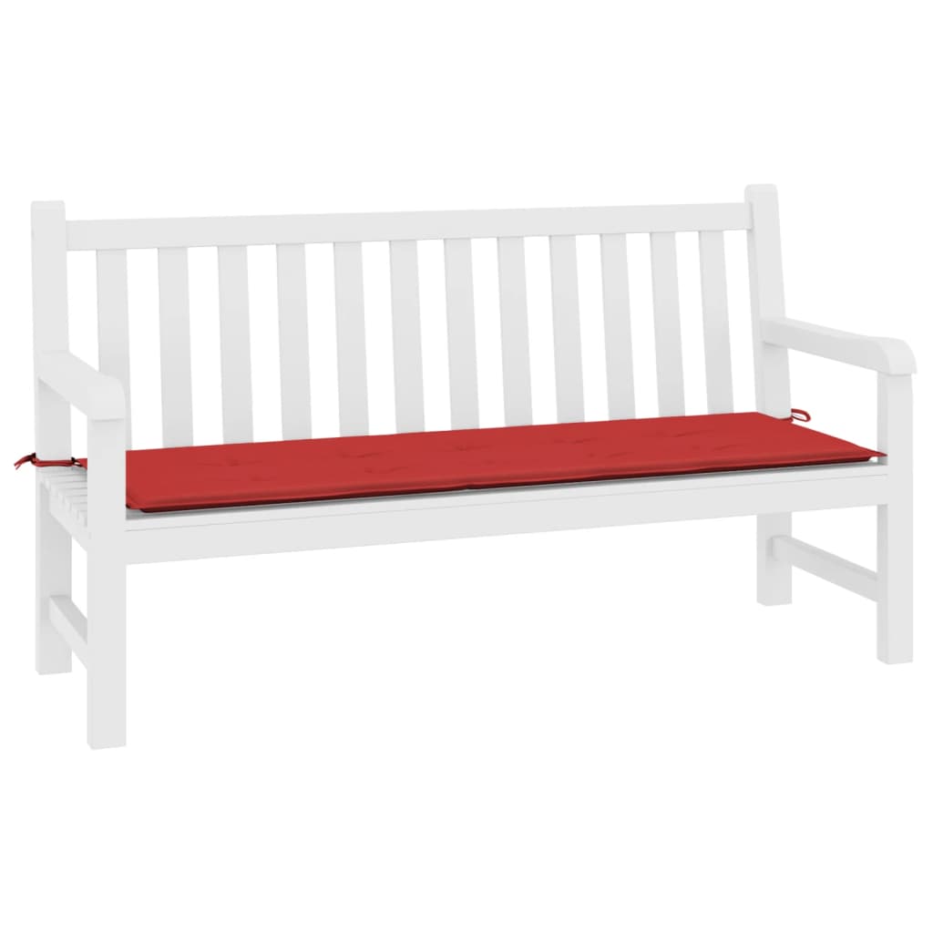 vidaXL Garden Bench Cushion Red 78.7"x19.7"x1.2"